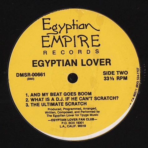 Egyptian Lover - Egypt, Egypt