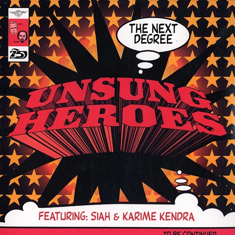 Unsung Heroes - The next degree feat. Siah & Karime Kendra