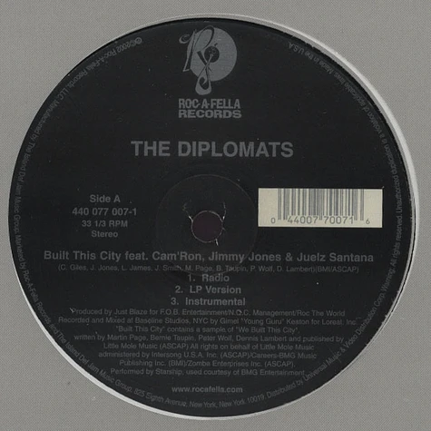 Diplomats - Built this city