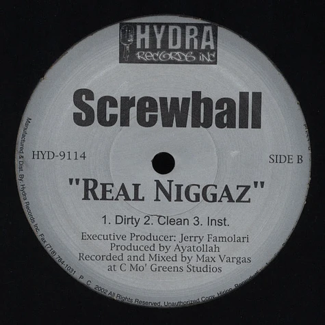 Screwball - Too high, too low