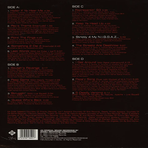 2Pac - Strictly 4 My Niggaz