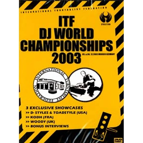 ITF DJ World Championships 2003 - DVD