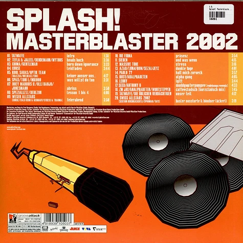 V.A. - Splash! Masterblaster 2002