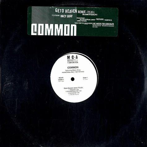 Common Featuring Macy Gray - Geto Heaven (T.S.O.I. Remix)