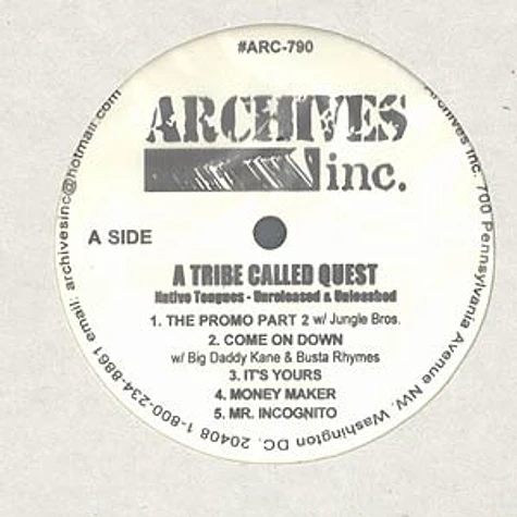 A Tribe Called Quest - Native tongues - unreleased & unleashed