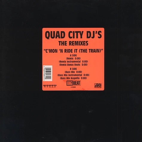 Quad City DJ's - The Remixes "C'Mon 'N Ride It (The Train)"