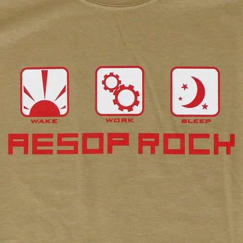 Aesop Rock - Wake work sleep T-Shirt