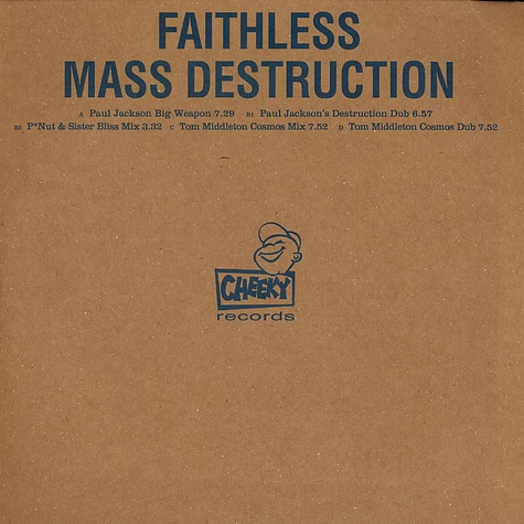 Faithless - Mass destruction remixes