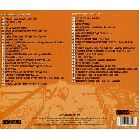 Apathy - It's the bootleg muthafuckas vol.1