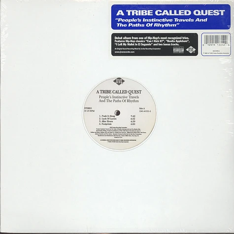 A Tribe Called Quest - People's Instinctive Travels And The Paths Of Rhythm