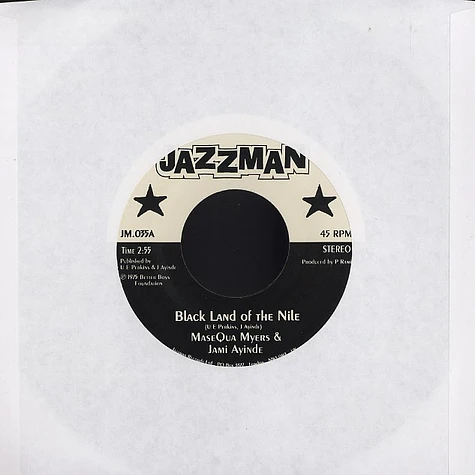 MaseQua Myers & Jami Ayinde - Black land of the nile