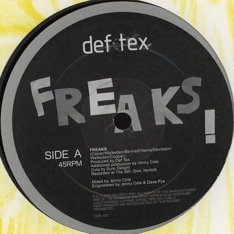 Def Tex - Freaks EP