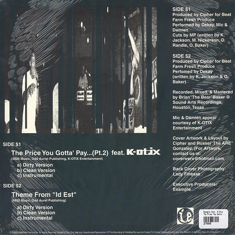 Example - The Price You Gotta' Pay... (Pt. 2) / Theme From "Id Est"