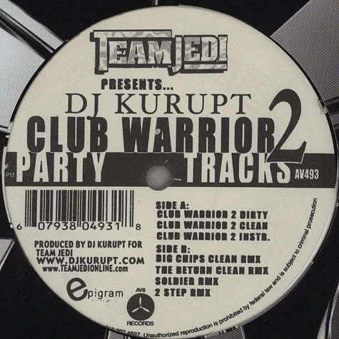 DJ Kurupt - Club warrior vol.2