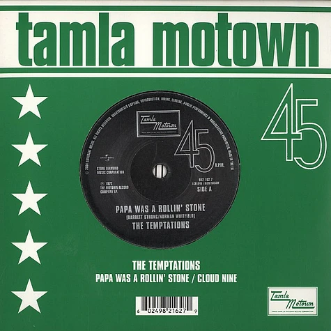 The Temptations - Papa was a rollin' stone