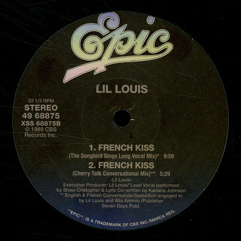 Lil Louis - French Kiss
