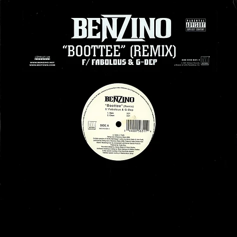 Benzino - Boottee (Remix)