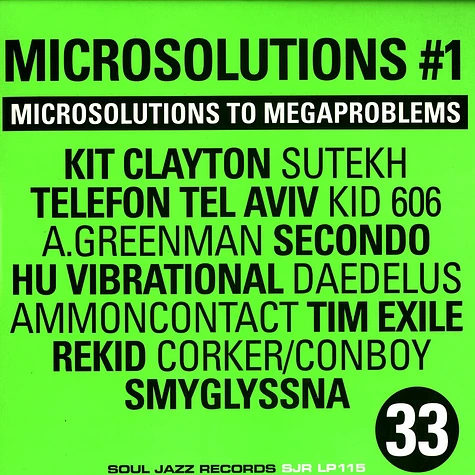 V.A. - Microsolutions to megaproblems