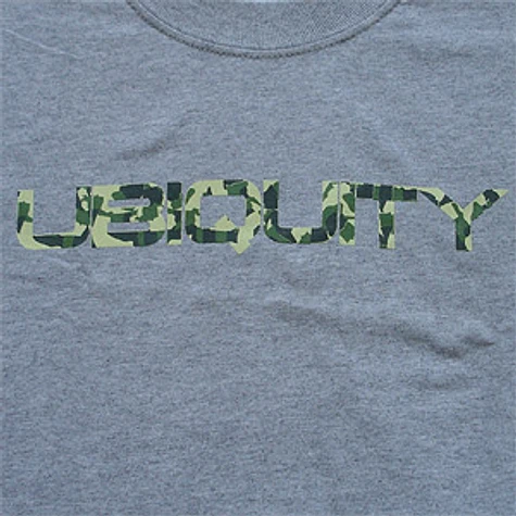 Ubiquity - Camo font T-Shirt