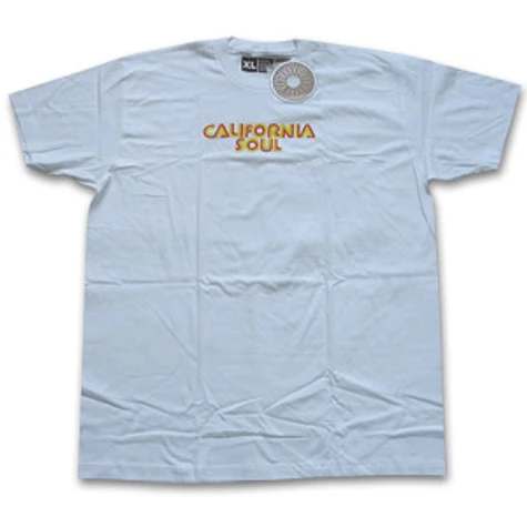 Ubiquity - California soul T-Shirt (yellow/orange font)