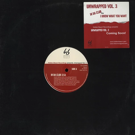 Unwrapped - Volume 3 selections