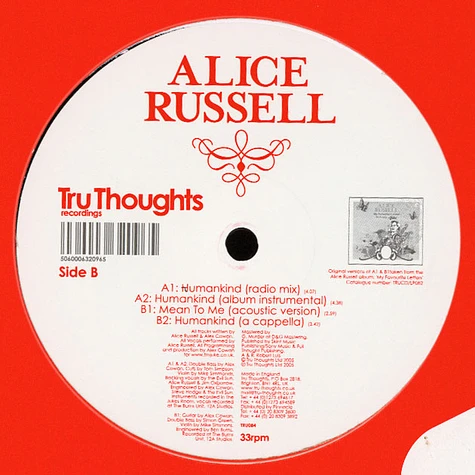 Alice Russell - Humankind