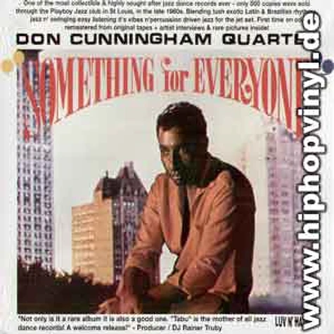 Don Cunningham Quartet - Something for everyone