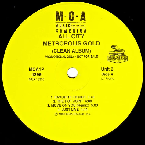 All City - Metropolis Gold