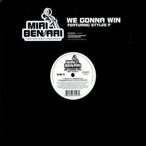 Miri Ben-Ari - We gonna win feat. Styles P