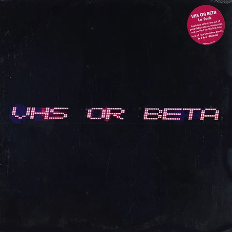 Vhs Or Beta - Le funk