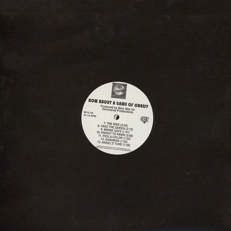 Marc Mac of 4 Hero - How About A Game Of Chess