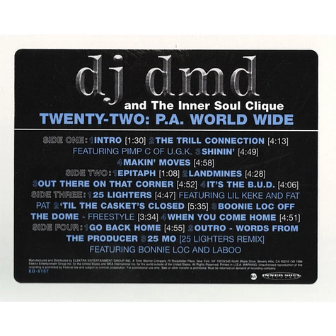 DJ DMD and the Inner Soul Clique - Twenty-Two: P.A. World Wide