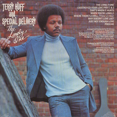 Terry Huff And Special Delivery - The Lonely One