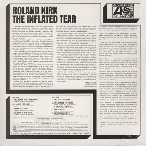 Rahsaan Roland Kirk - The inflated tear