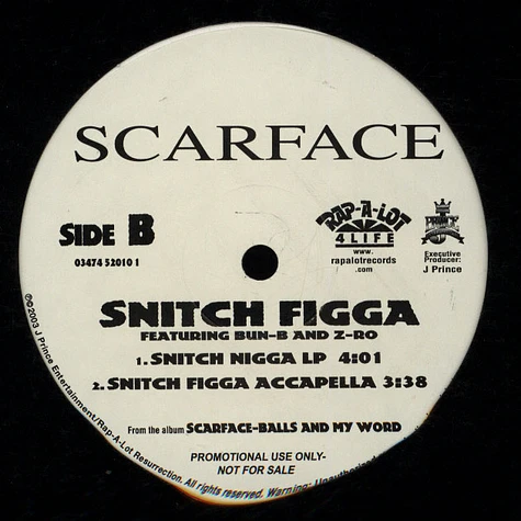 Scarface - Snitch figga