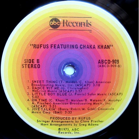 Rufus & Chaka Khan - Rufus Featuring Chaka Khan