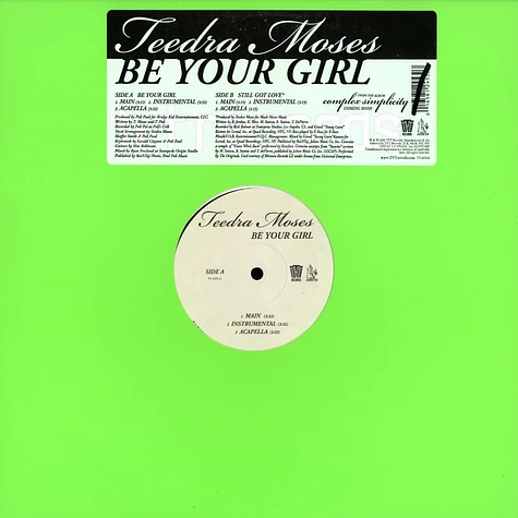 Teedra Moses - Be your girl