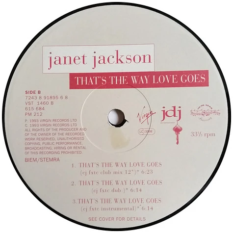 Janet Jackson - That's The Way Love Goes