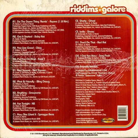 Riddims Galore - Friendly Riddim Volume 1