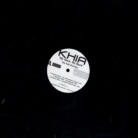 Khia - My neck, my back remix feat Memphis Bleek