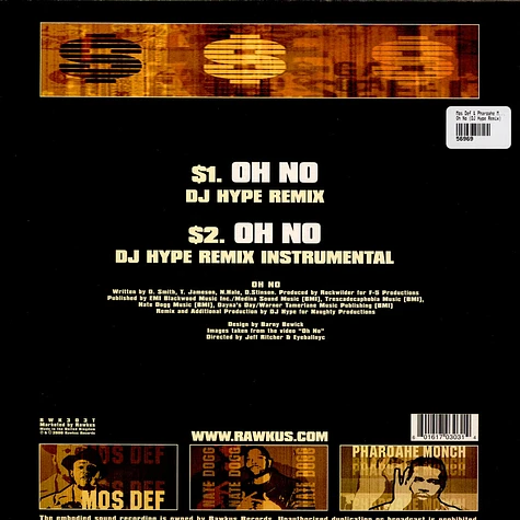Mos Def, Nate Dogg, Pharoahe Monch - Oh No (DJ Hype Remix)