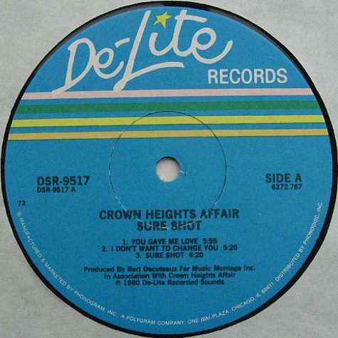 Crown Heights Affair - Sure Shot