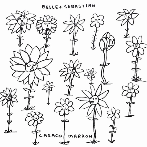 Belle And Sebastian / David Shrigley - Casaco marron / when i was a little girl