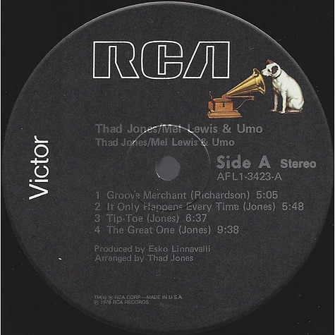 Thad Jones & Mel Lewis & UMO Jazz Orchestra - Thad Jones, Mel Lewis & UMO