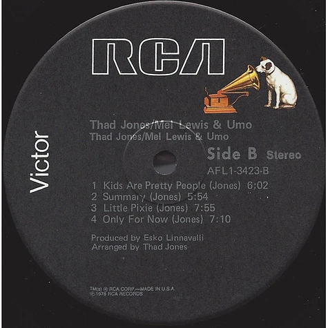 Thad Jones & Mel Lewis & UMO Jazz Orchestra - Thad Jones, Mel Lewis & UMO