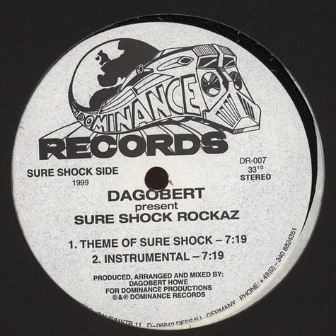 Dominance & Dagobert - Sure Shock