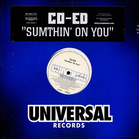 Co-Ed - Sumthin' On You / Roll Wit Me (Remix)