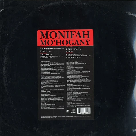 Monifah - Mo'hogany