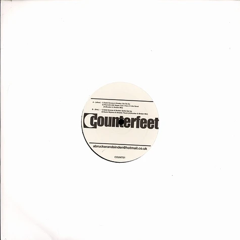 Solid Groove & Sinden - Counterfeet EP