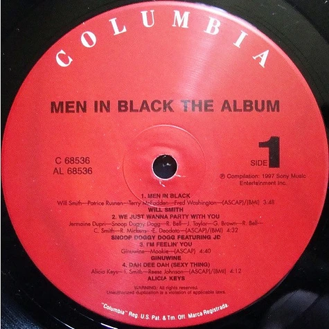 V.A. - Men In Black - The Album